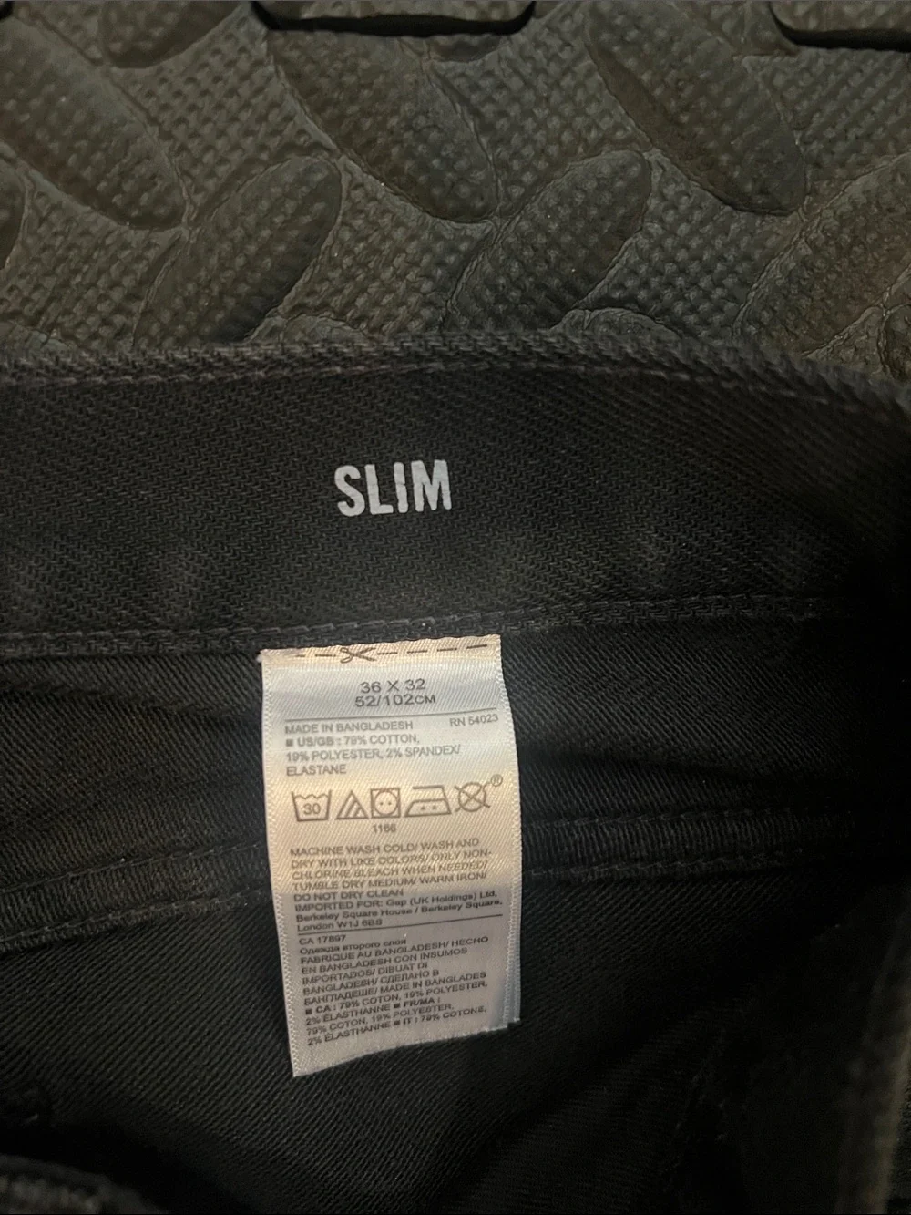 Banana Republic The Traveler Slim Black Denim Jeans